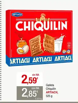 mycash profesional ARTIACH Galleta Chiquilín oferta