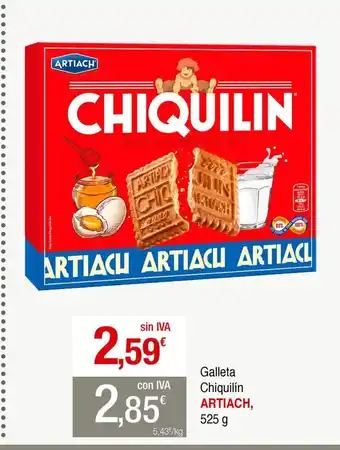 mycash profesional ARTIACH Galleta Chiquilín oferta