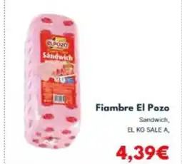 Cash Unide EL POZO Fiambre oferta