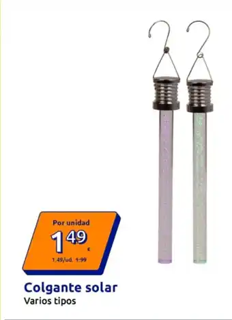 Action Colgante solar oferta