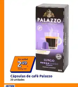 Action PALAZZO Cápsulas de café oferta