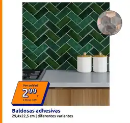 Action Baldosas adhesivas oferta