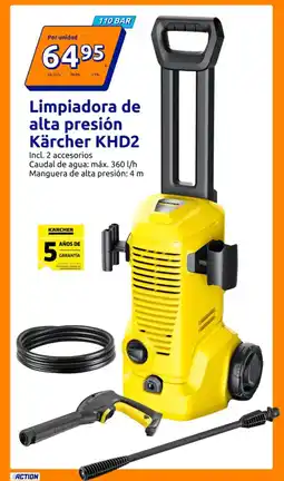 Action Limpiadora de alta presión Kärcher KHD2 oferta