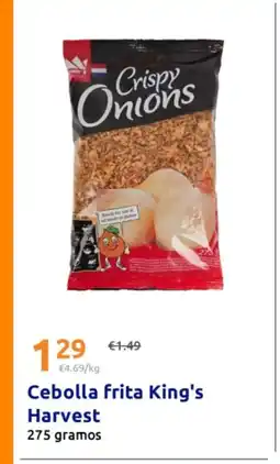 Action Cebolla frita King's Harvest oferta