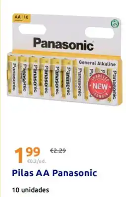 Action PANASONIC Pilas AA oferta