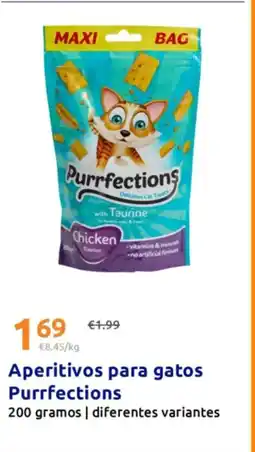 Action PURIFECTIONS Aperitivos para gatos oferta