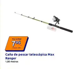 Action Caña de pescar telescópica Max oferta