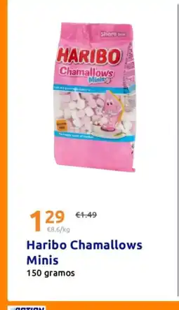 Action HARIBO Chamallows Minis oferta