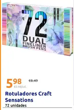 Action Rotuladores Craft Sensations oferta