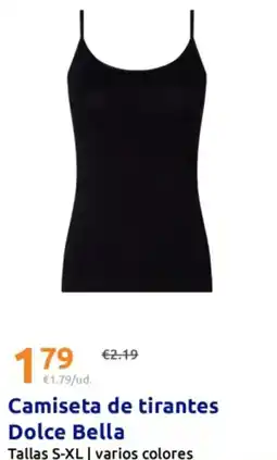 Action Camiseta de tirantes Dolce Bella oferta