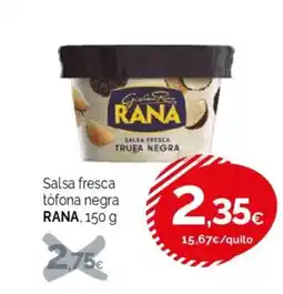 Condis RANA Salsa fresca tòfona TRUEA NEGRA oferta