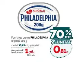 Condis PHILADELPHIA Formatge crema oferta