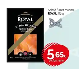 Condis ROYAL Salmó fumat marinat oferta