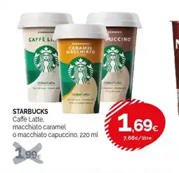 Condis STARBUCKS Caffè Latte, macchiato caramel o macchiato capuccino oferta