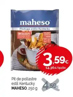 Condis MAHESO Pit de pollastre estil Kentucky oferta