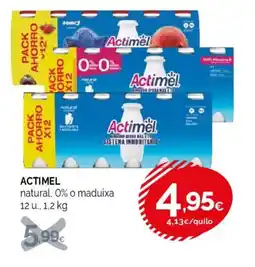 Condis ACTIMEL natural, 0% o maduixa oferta