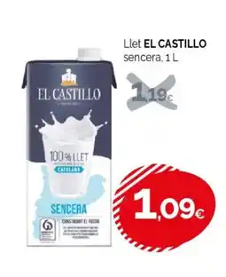 Condis EL CASTILLO Llet sencera oferta