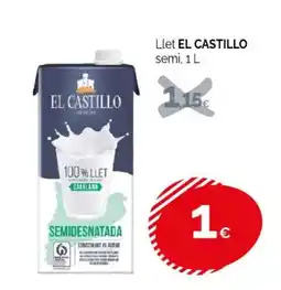 Condis EL CASTILLO Llet semi oferta