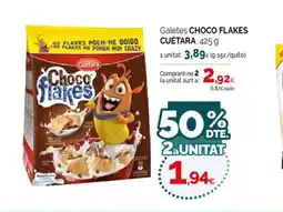 Condis CHOCO FLAKES CUÉTARA Galetes oferta