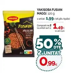 Condis MAGGI Yakisoba fusian oferta