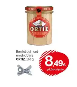 Condis ORTIZ Bonítol del nord en oli d'oliva oferta
