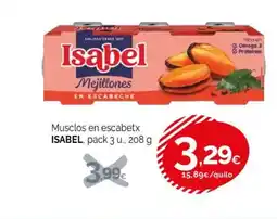Condis ISABEL Musclos en escabetx oferta