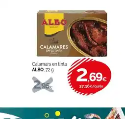 Condis ALBO Calamars en tinta oferta