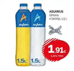 Condis AQUARIUS Llimona o taronja oferta
