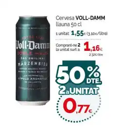Condis VOLL-DAMM Cervesa llauna oferta