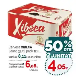 Condis XIBECA Cervesa llauna oferta