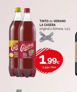 Condis LA CASERA Tinto de verano oferta
