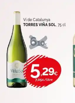 Condis TORRES VIÑA SOL Vi de Catalunya oferta