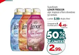 Condis LENOR Suavitzant alpi, tropical o flors silvestres 50 rentats oferta