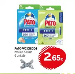 Condis PATO WC DISCOS marine o llima 6 unitats oferta