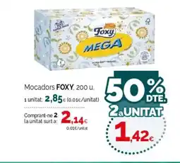 Condis FOXY Mocadors oferta
