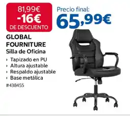Costco GLOBAL FOURNITURE Silla de Oficina oferta
