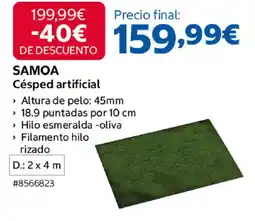 Costco SAMOA Césped artificial oferta