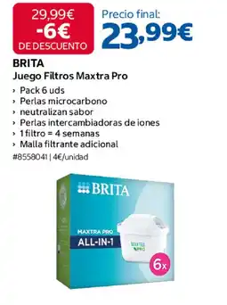 Costco BRITA Juego Filtros Maxtra Pro oferta