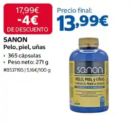 Costco SANON Pelo, piel, uñas oferta