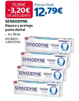 Costco SENSODYNE Repara y protege pasta dental oferta