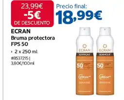 Costco ECRAN Bruma protectora FPS 50 oferta