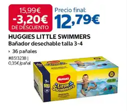 Costco HUGGIES LITTLE SWIMMERS Bañador desechable talla 3-4 oferta