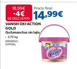 Costco VANISH OXI-ACTION GOLD Quitamanchas sin lejía oferta