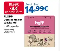 Costco FLOPP Detergente con suavizante oferta