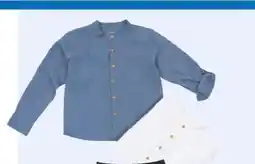 E.Leclerc Camisa algodón lino niño oferta