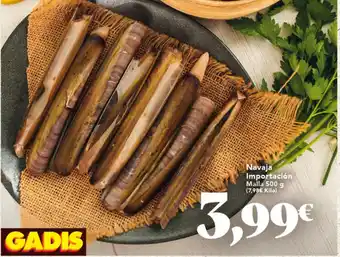Gadis Navaja Importación oferta
