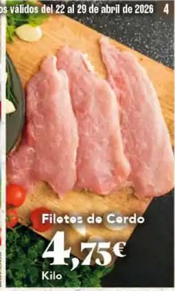 Gadis Filetes de Cerdo oferta