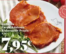 Gadis Lomo do Cordo Adobado Elaboración Propia oferta