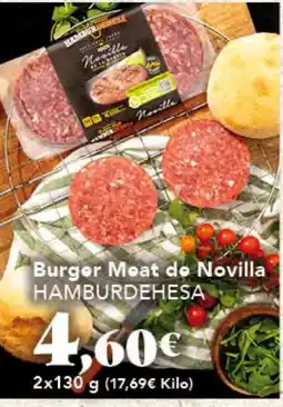 Gadis HAMBURDEHESA Burger Meat de Novilla oferta