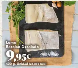 Gadis Lomo Bacalao Desalado oferta